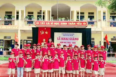 TRƯỜNG TIỂU HỌC YÊN TIẾN HÂN HOAN CHÀO ĐÓN NĂM HỌC MỚI 2025-2026