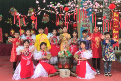 “NGÀY TẾT QUÊ EM” – HOẠT ĐỘNG GIÁO DỤC HỌC SINH VỀ NÉT ĐẸP VĂN HOÁ TRUYỀN THỐNG DÂN TỘC TRONG DỊP TẾT NGUYÊN ĐÁN