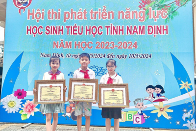 HỘI THI PHÁT TRIỂN NĂNG LỰC HỌC SINH – SÂN CHƠI BỔ ÍCH DÀNH CHO CÁC EM HỌC SINH TIỂU HỌC