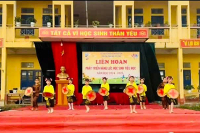 LIÊN HOAN PHÁT TRIỂN NĂNG LỰC HỌC SINH TIỂU HỌC